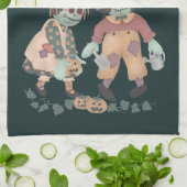Rag Doll Zombies - Serviette de cuisine Joyeux Hal (Plié)