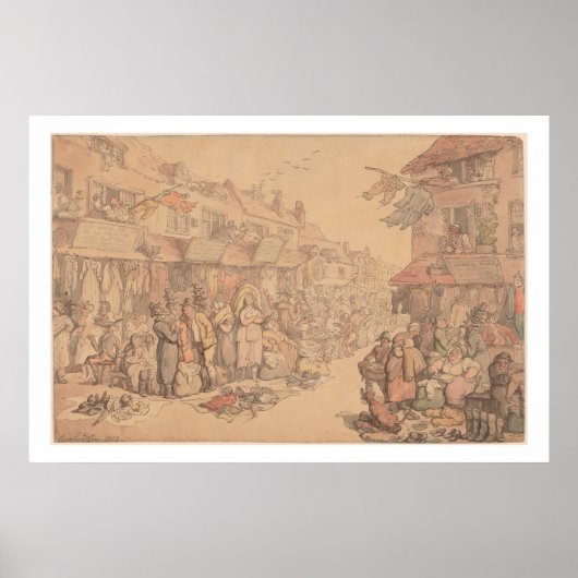 Rag Fair, Petticoat Lane Poster (Voorkant)