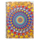 Rag Rug Fractal Notitieboek (Voorkant)