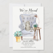 Ragamuffin Chat Moving Faire-part (Devant)