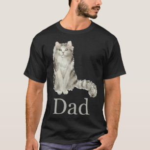 Ragamuffin Kat Vader  Ragamuffin Kat Papa Kat Vrou T-shirt
