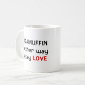 ragamuffin liefde koffiemok (Voorkant links)