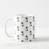 Ragamuffin Tuxedo Cat Coffee Mok (Links)