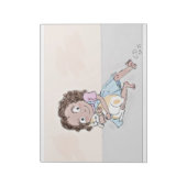 ragamuffins met achtergrondstrips en tots notitieblok (Gedraaid)