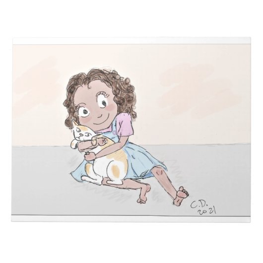 ragamuffins met achtergrondstrips en tots notitieblok (Voorkant)