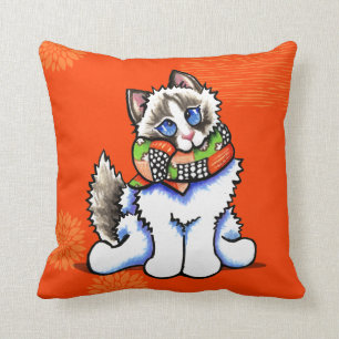 Ragdoll Cat All Dolup Kussen