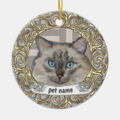 Ragdoll Cat Loving Memory ornament (Voorkant)