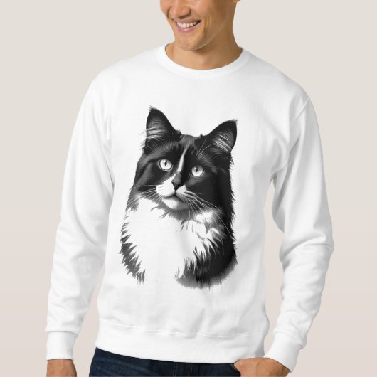 Ragdoll Cat Men's Sweatshirt (Devant)