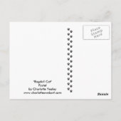 Ragdoll Cat Original Art Briefkaart (Achterkant)