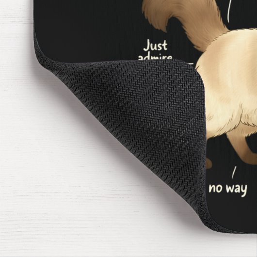 Ragdoll Cat Petting Guide Funny Cat Lover Muismat (Hoek)