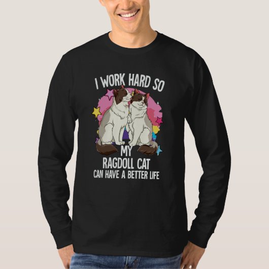 Ragdoll Cat T-shirt (Voorkant)