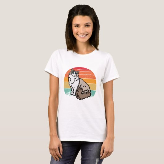 RAGDOLL cat T-shirt (Voorkant volledig)