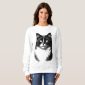 Ragdoll Cat Women's Sweatshirt (Devant entier)