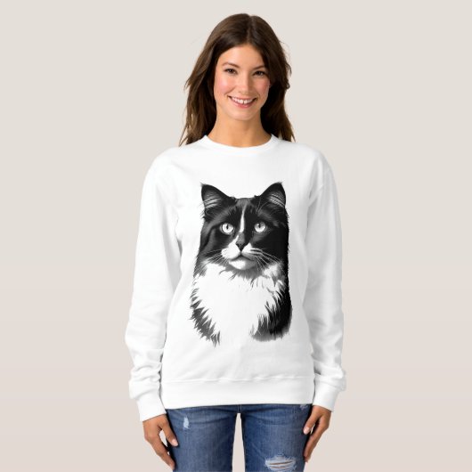 Ragdoll Cat Women's Sweatshirt (Devant entier)