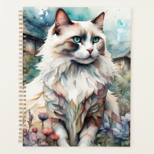 Ragdoll Chat en anglais Garden