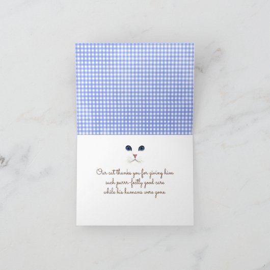 Ragdoll Chat Merci de soins pour animaux de compag (Intérieur)