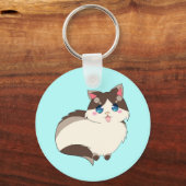 Ragdoll for Life Sleutelhanger (Voorkant)