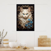 Ragdoll-kat Poster (Keuken)