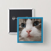 Ragdoll Kat Vierkante Button 5,1 Cm (Voorkant /achterkant)