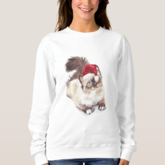 Ragdoll Kerstmis T-Shirt door artistieke GV Hemmin