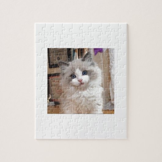 Ragdoll Kitten Cutie Legpuzzel (Verticaal)