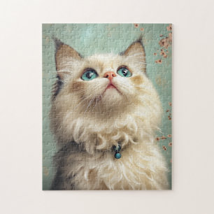 Ragdoll kitten legpuzzel