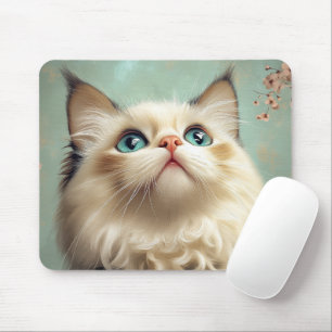 Ragdoll kitten muismat