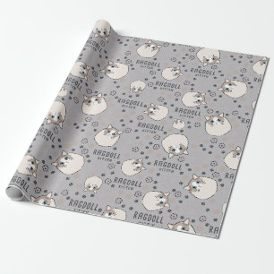 Ragdoll Kitten Wrapping Paper Cadeaupapier
