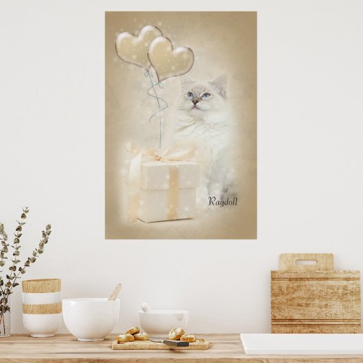 Ragdoll poster (Keuken)