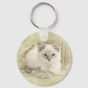 Ragdoll sleutelhanger green