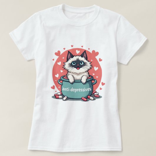 Ragdoll T-shirt (Design voorkant)