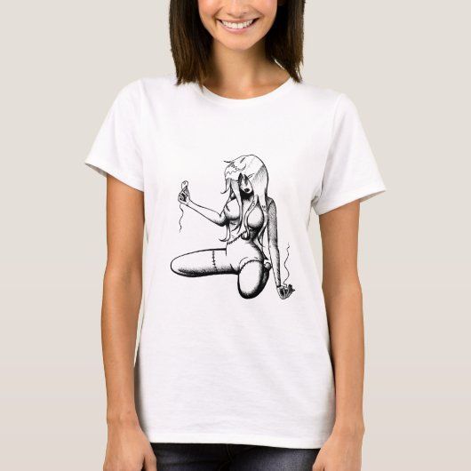 Ragdoll T-shirt (wit) (Voorkant)