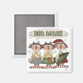 Ragdolls Sweet Christmas Tshirts en Geschenken Magneet (Voorkant / Achterkant)