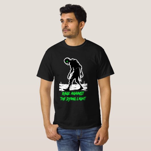 Rage Against The Dying Light - Zombie Silhouette T-shirt (Voorkant volledig)