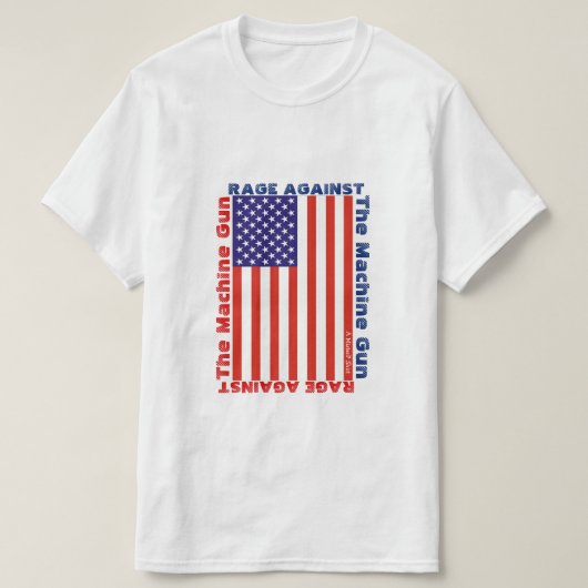 Rage Against The Machine Pistool - een MisterP-Shi T-shirt (Design voorkant)