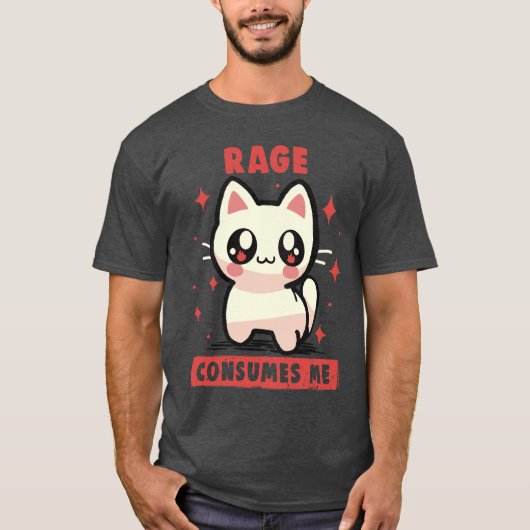 Rage consumeert me t-shirt (Voorkant)