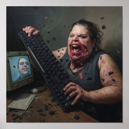 Rage-fout: Systeemfout - Ctrl Alt Delirium Poster