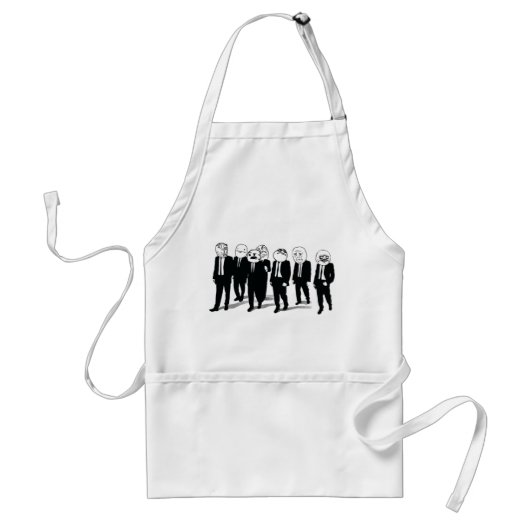 Rage Gang Apron Standaard Schort (Voorkant)