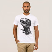 Rage Meme - T-shirt adapté de T-Rex (Devant entier)