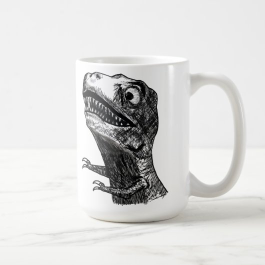 Rage Meme - tasse de T-Rex (Droite)