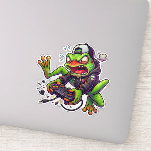 Rage Quit Gamer Kikker Sticker