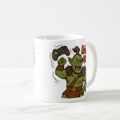 Rage Quit Mok D&D Barbarian Funny Gift (Voorkant rechts)