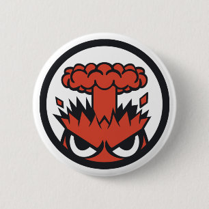 Rage Ronde Button 5,7 Cm