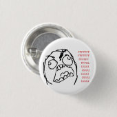 Rage Troll Ronde Button 3,2 Cm (Voorkant /achterkant)