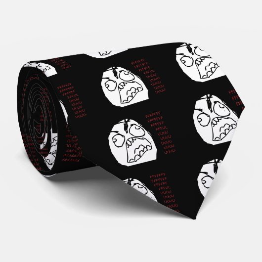 Rage Troll Stropdas (Opgerold)