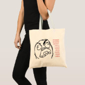 Rage Troll Tote Bag (Voorkant (product))