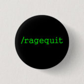 Ragegestopt Gamer Ronde Button 3,2 Cm (Voorkant)