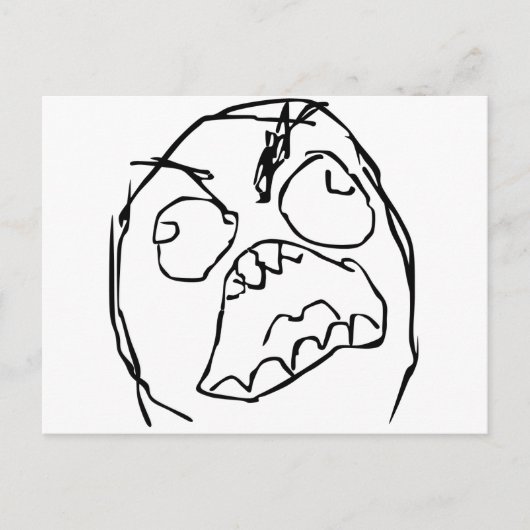 rageman briefkaart (Voorkant)