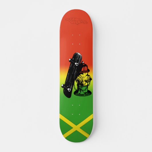 Raggae Skateboard (Voorkant)