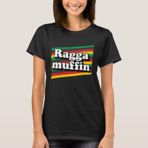Raggamuffin Rasta Jamaica Roots Rastafarian Regga T-shirt